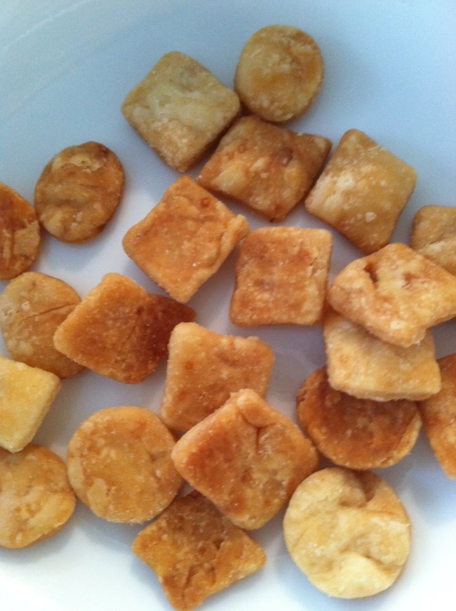 apple pie croutons