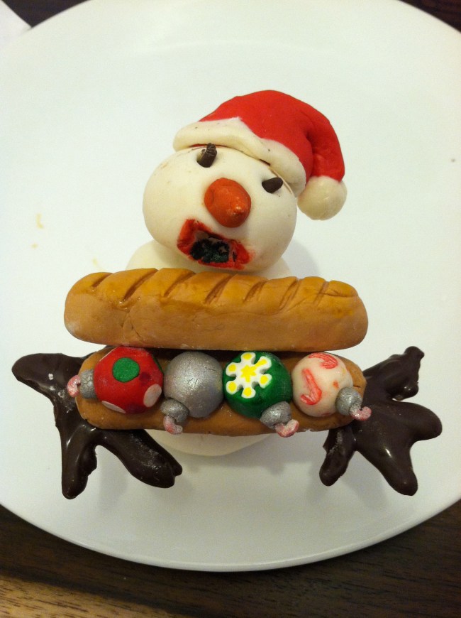 ornament sammy snowman